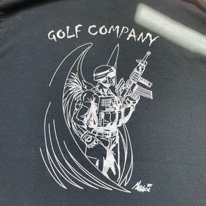 Marines combat training camp Golf company short sleeve tee